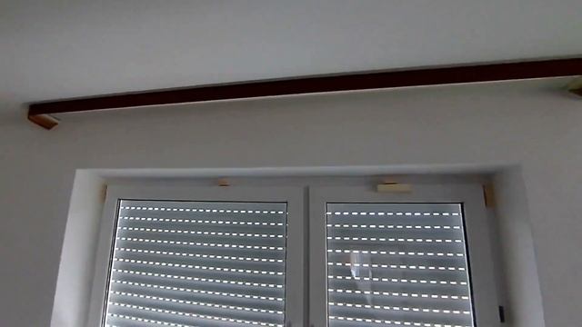 Переезд Ч1. Реставрация потолочного карниза, замеры и закупка нужного количества шторной ткани.