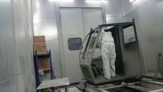 Обитаемая камера порошковой покраски крупногабаритов смотреть онлайн
