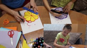 Как сделать 3D открытки. Весенний 3D цветок.