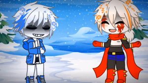 wellerman sea shanty meme // Undertale AUa // bad guy sans // gacha life