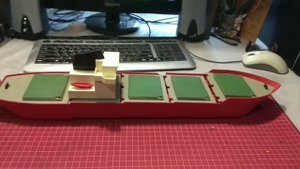 Баржа игрушка из СССР