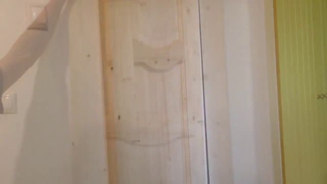 Как сделать вешалку для одежды из сосновой двери - креативное оформление прихожей смотреть онлайн