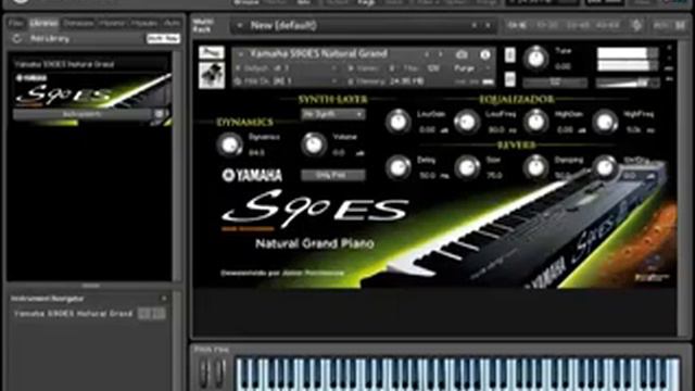 kontakt Yamaha S90 Natural Grand Piano