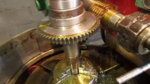 Станок 5д32. Нарезание прямозубой шестерни М=3. Z=58.(2023 год)