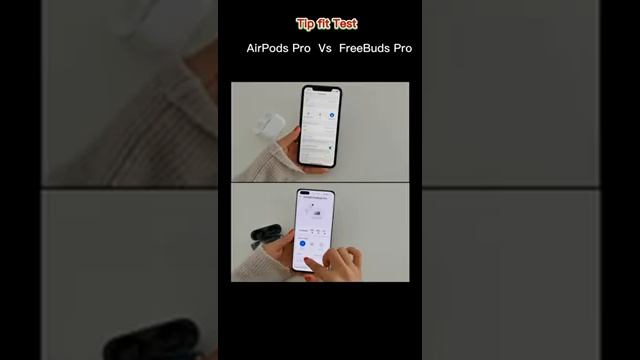 [Ear Tip Test ] AirPods Pro VS FreeBuds Pro смотреть онлайн