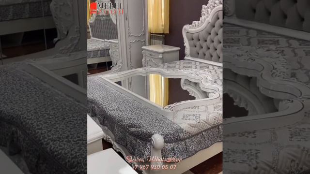 Спальня Венеция белая с серебром смотреть онлайн