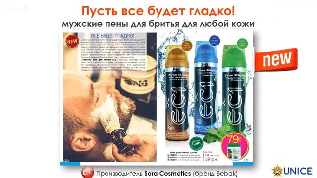 ЮНАЙС Пена для БРИТЬЯ смотреть онлайн