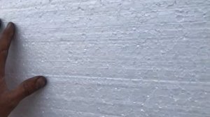 Утеплили пристрой пенопластом 100мм , завтра заштукатурим по своей технологии.