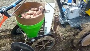 сажалка для мотоблока своими руками.