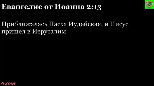 Аудиокнига. Библия. Новый Завет. ЕВАНГЕЛИЕ ОТ ИОАННА. Глава 2 смотреть онлайн