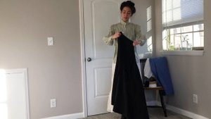 Getting Dressed in Edwardian Working Class Clothes