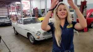 The Most Beautiful Volvo Ever Made - History of the Volvo P1800 | The Bad Blonde Car History