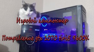 Игровой компьютер. Потребление gtx 1070 ti+i5 9600K