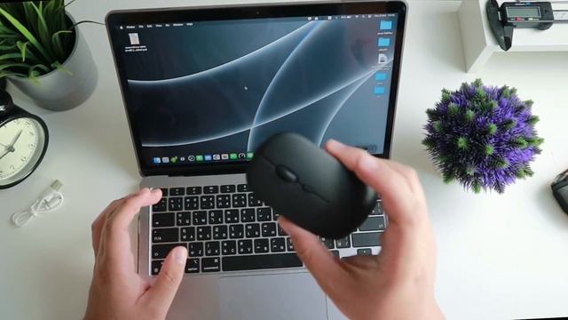 รวว Mouse Wireless Bluetooth  เรยบหร ราคา 139 บาท เหมาะใชงานกบ Macbook มาก 