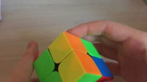 Собираю кубик Рубика 2х2 пиф-паф методом