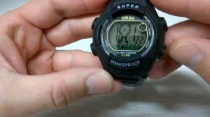 Как настроить режим почасового сигнала в китайских часах