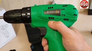 Аккумуляторная дрель шуруповерт Zitrek Green 12 Li ОБЗОР из Коробки. Бюджетный ШУРИК 2 АКБ за ДЕШЕВ