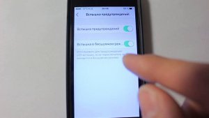Как включить вспышку на звонок и сообщения на Iphone?