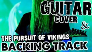 Amon Amarth - The Pursuit Of Vikings (MAIN GUITAR RIFF) guitar cover + backing track | HOTONE Ampero