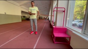 Наружная ротация в плечевом суставе стоя с эспандером