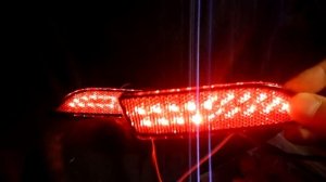 Диодные LED катафоты на Toyota Corolla 2010+ рестайлинг