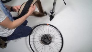 Установка бескамерной покрышки Maxxis Ikon