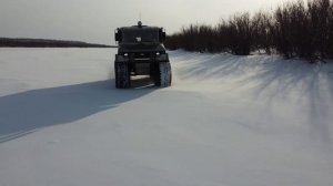 Вездеход Бурлак и снег