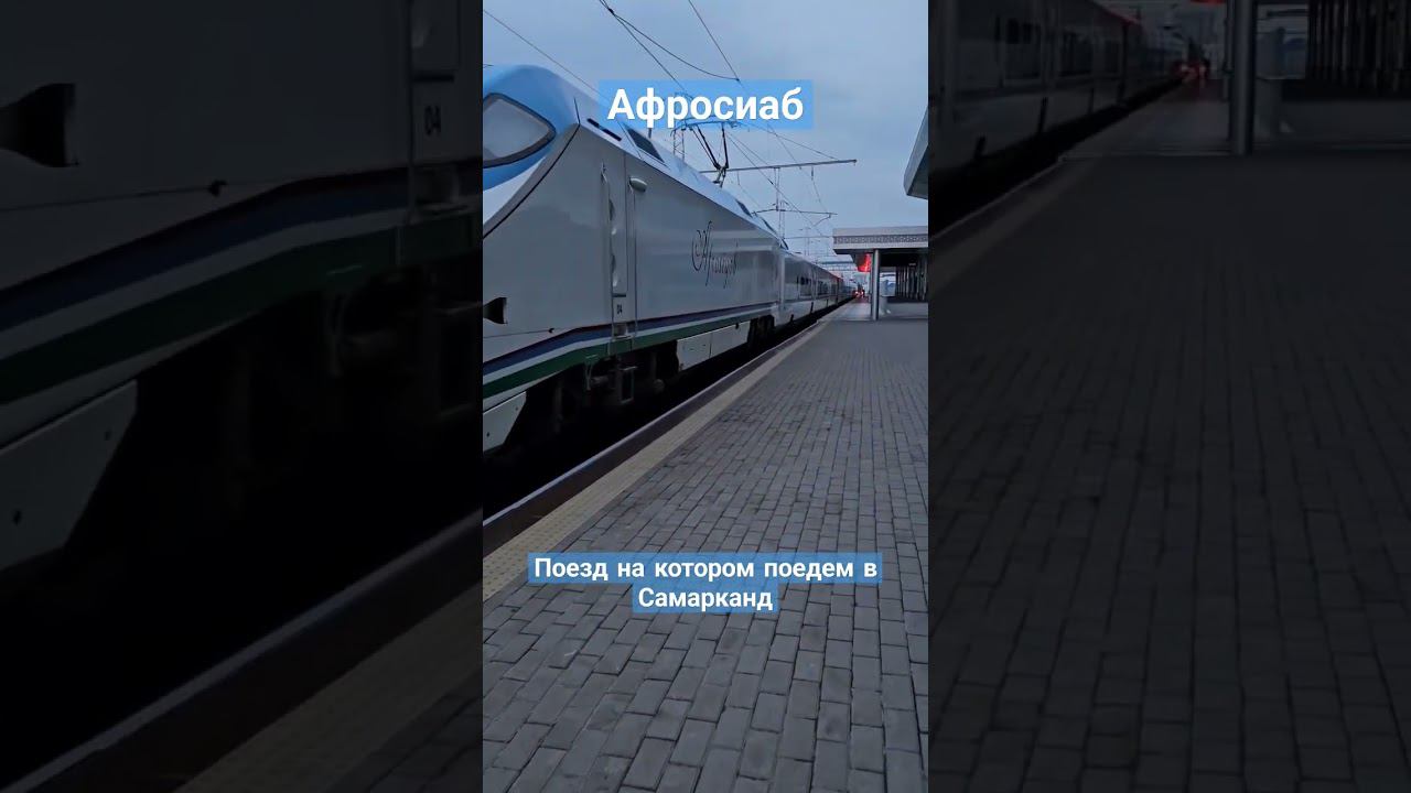 поезд до Самарканда #пешкомпомиру #пешкомпогороду #пешкомпосамарканду