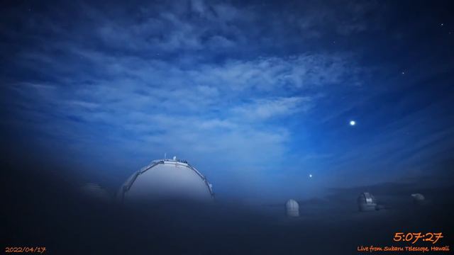 A 'Mysterious' Flying Whirlpool' over Maunakea on 2022-04-17 / マウナケア天文台群上空を飛ぶ謎の渦巻き 2022年4月17日 смотреть онлайн