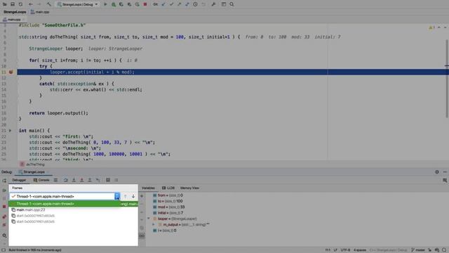 CLion Debugger Fundamentals смотреть онлайн