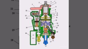Устройство крана вспомогательного тормоза 254