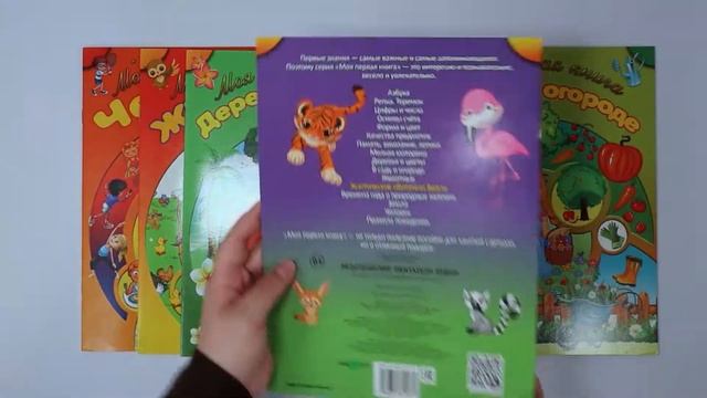 Развивающие пособия для детей от 3 до 6 лет. Моя первая книга. Комплект 6 шт смотреть онлайн