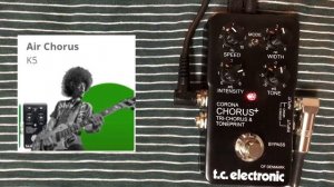 TC Electronic Corona Chorus Artist Toneprints