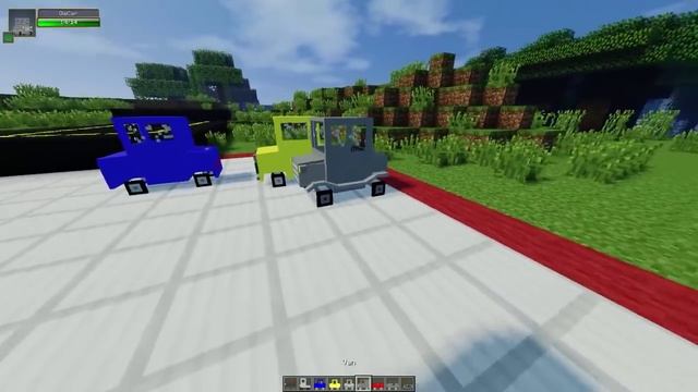 Minecraft Mods - CARS AND TRUCKS MOD (Ferrari, Classic Cars, & More!) смотреть онлайн
