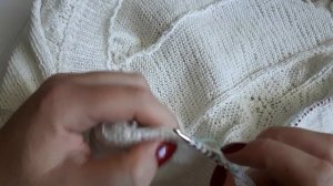 Вяжем красивую планку спицами / Ложная кеттлевка #7