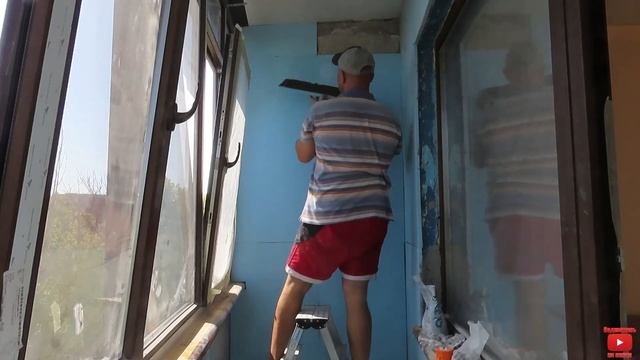 Самый быстрый способ ОТДЕЛКИ БАЛКОНА, своими руками смотреть онлайн