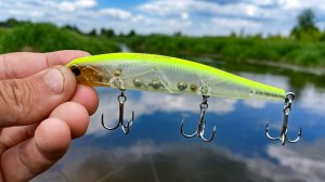 Щука ТОЧНО НЕ ПРОПУСТИТ эту ПРИМАНКУ. Рыбалка на МАЛОЙ РЕКЕ. Спиннинг