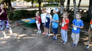 Подвижные игры в детском саду в летний период