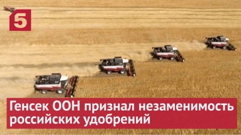Генсек ООН признал незаменимость российских удобрений