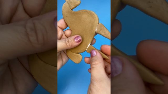 Лепим лошадок из Деревянной Глины Wood Clay