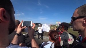 Открытие памятника погибшим мотоциклистам. Саратов 2017