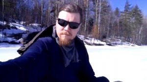 Рыбалки  часть 12  Пертозеро весна.