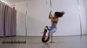 Экзотик пол дэнс Новосибирск. Exotic pole dance. Обучение танцам
