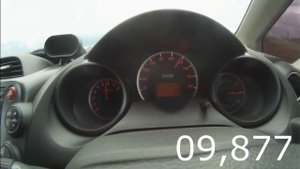 Разгон Honda FIT RS, MT, L15A, 120 hp (0-100) Часть 2
