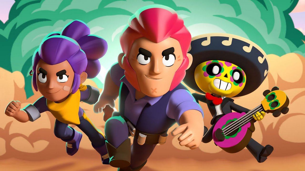 BRAWL STARS. ИГРАЮ С ПОДПИСОТОЙ #shorts  #brawlstars