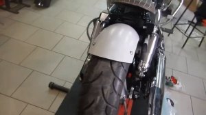 мото-м  сборка боббера из американского кит набора Хонда шадов Аэро 750