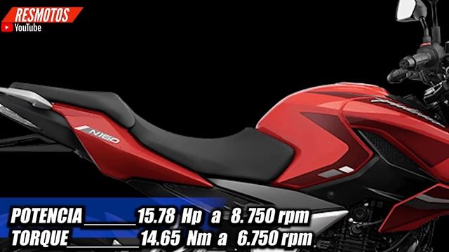 OFICIAL Nueva Pulsar N160 de Bajaj / Precio/Ficha/ Colores смотреть онлайн