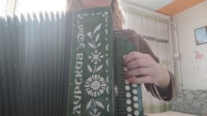Песня про черемуху, Возле дома нашего, на краю села - на гармони