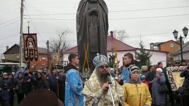 епископ Мичуринский и Моршанский Гермоген на открытии памятника Серафиму Саровскому смотреть онлайн