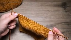 Следки спицами одним полотном «по турецки» | Easy knit slippers pattern tutorial